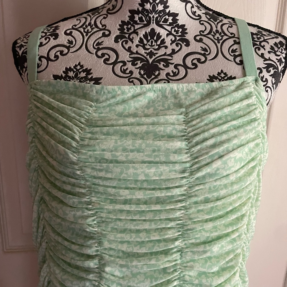 Torrid Women’s Size 1X 14-16 Green Tank Top - Picture 6 of 11
